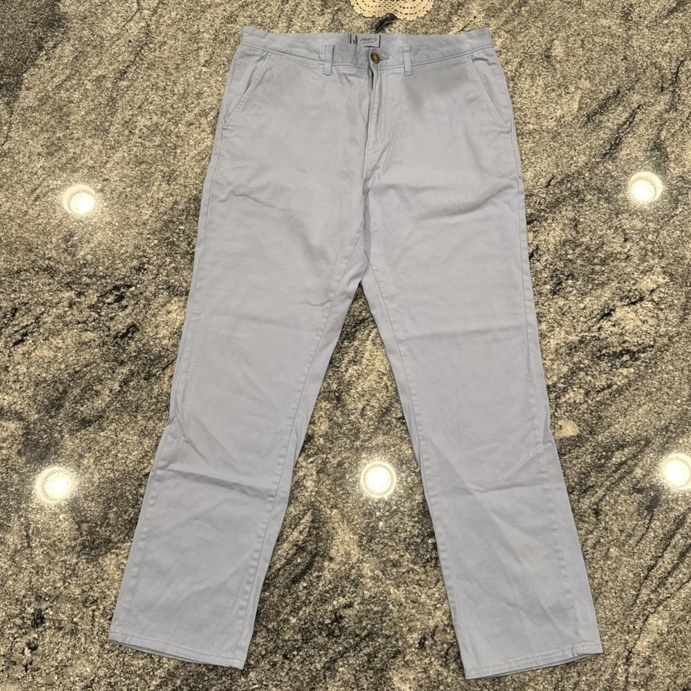 Johnnie-O Khaki Pants Mens‎ 36x32 Gray Blue #528